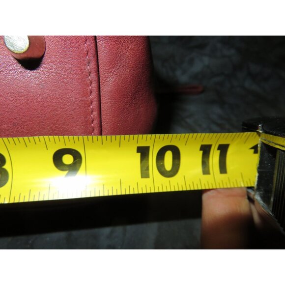 Coach Vintage 1999 Legacy Bonnie Cashin Oxblood Burgundy full grain leather bag - Picture 8 of 12